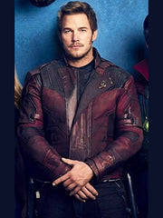 Avengers Infinity War Waxed Star Lord Jacket