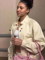 Azzi Fudd 2026 Leather Jacket