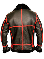 WWII B3 Pilot Sheepskin Leather Jacket