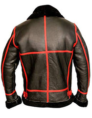 WWII B3 Pilot Sheepskin Leather Jacket