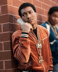 BMF Lil Meech Velvet Track Jacket