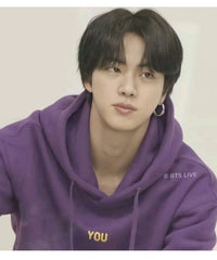 BTS Jimin Purple Hoodie
