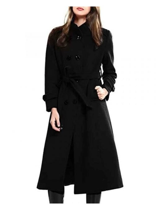 Batwoman S02 Sophie Moore Black Double-breasted Coat