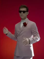 Berlin 2023 Pedro Alonso Pink Blazer