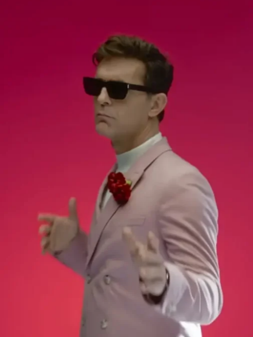 Berlin 2023 Pedro Alonso Pink Blazer