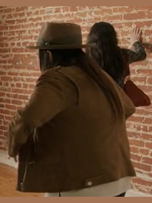 Better Things Season 05 Pamela Adlon Suede Jacket