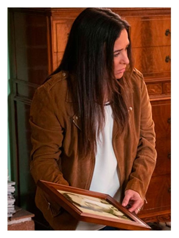 Better Things Season 05 Pamela Adlon Suede Jacket