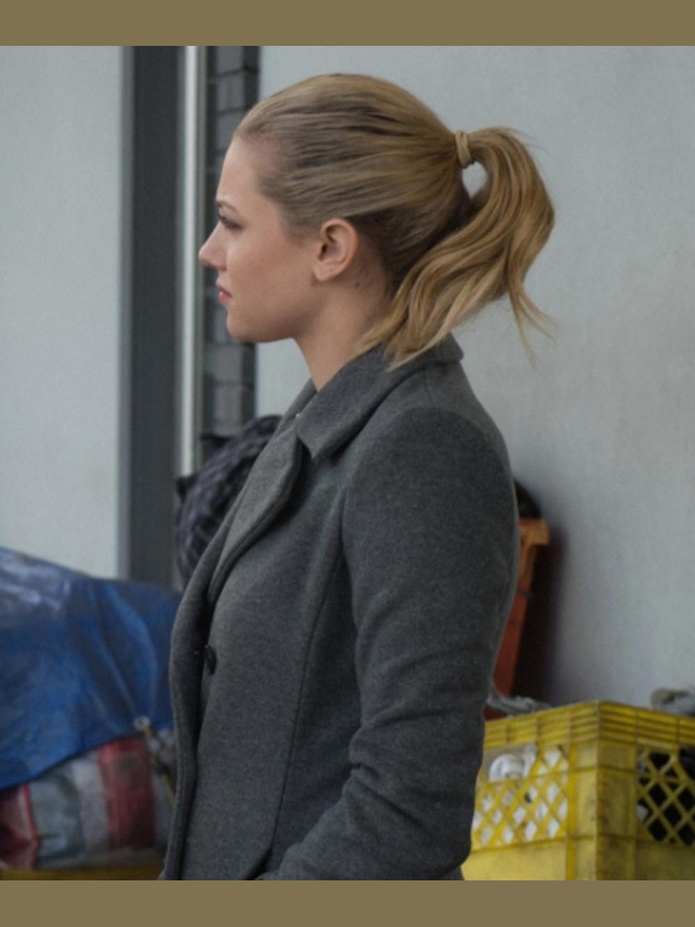Riverdale S02 Betty Cooper Grey Double-Breasted Coat