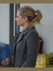 Riverdale S02 Betty Cooper Grey Double-Breasted Coat