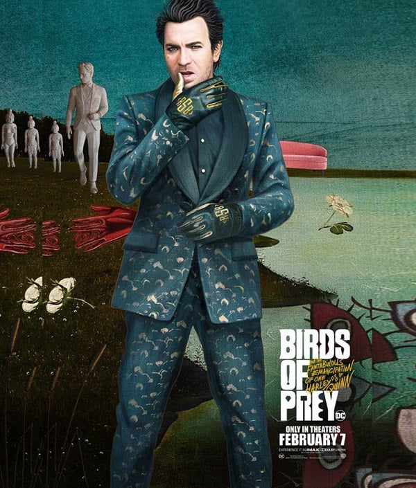 Birds Of Prey Black Mask Suit