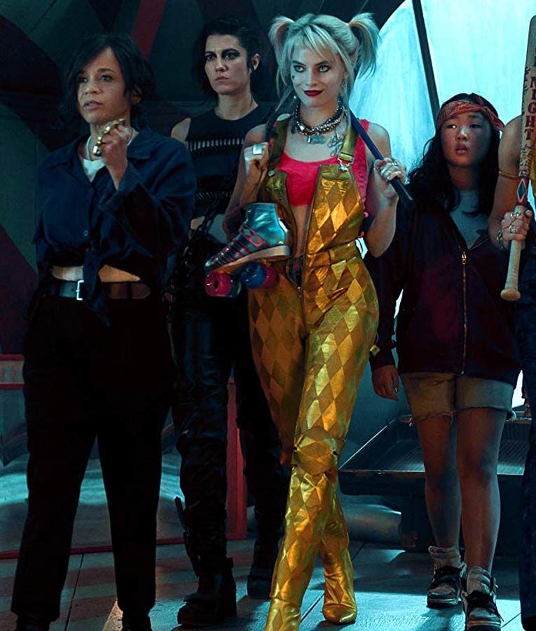 Birds of Prey Harley Quinn Golden Romper