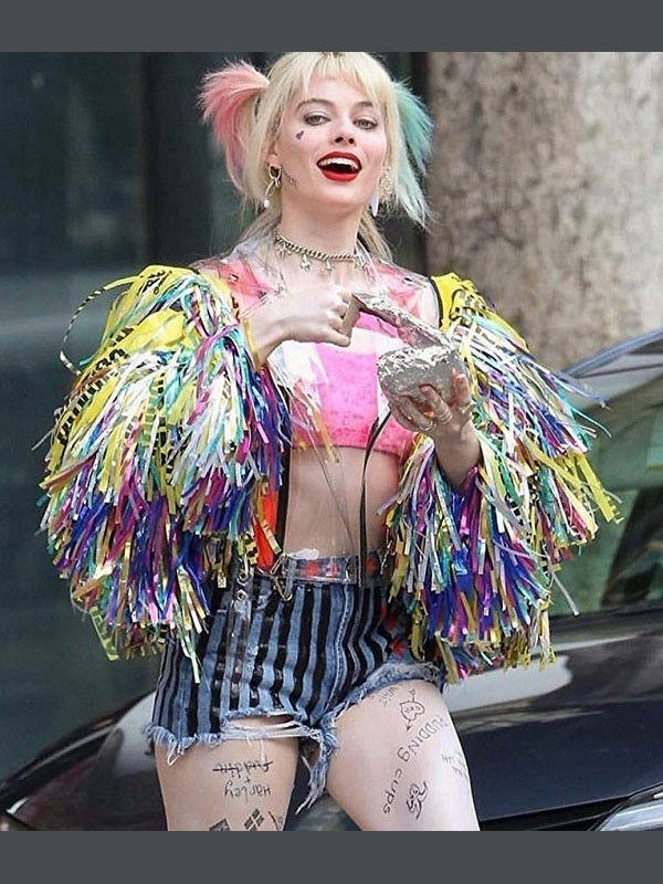 Birds of Prey Harley Quinn Wings Jacket