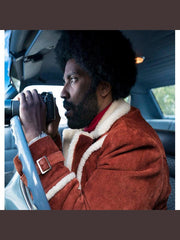 BlacKkKlansman Ron Stallworth Shearling Jacket