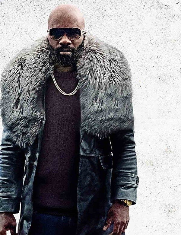 Black And Blue Darius Coat