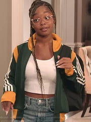 Black-ish Season 8 Diane Johnson Zipper Jacket