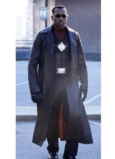 Blade Trinity Wesley Snipes Long Trench Coat