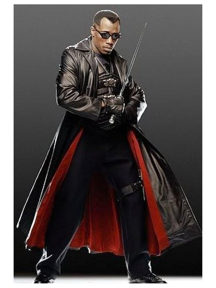 Blade Trinity Wesley Snipes Long Trench Coat