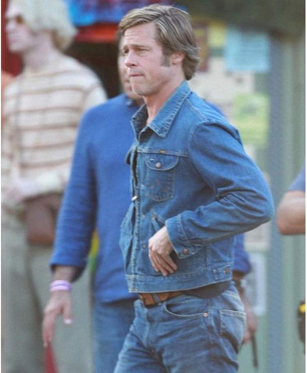 Brad Pitt Once Upon A Time in Hollywood Cliff Booth Jacket