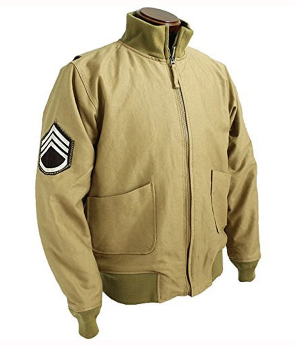 Brad Pitt Fury WW2 Bomber Jacket