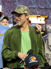 Brad Pitt NASCAR Cup Series 2026 Green Jacket