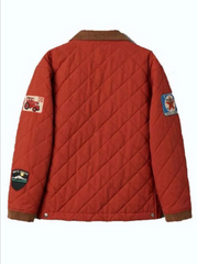 NYC 2026 Brandi Carlile Red Quilted Jacket