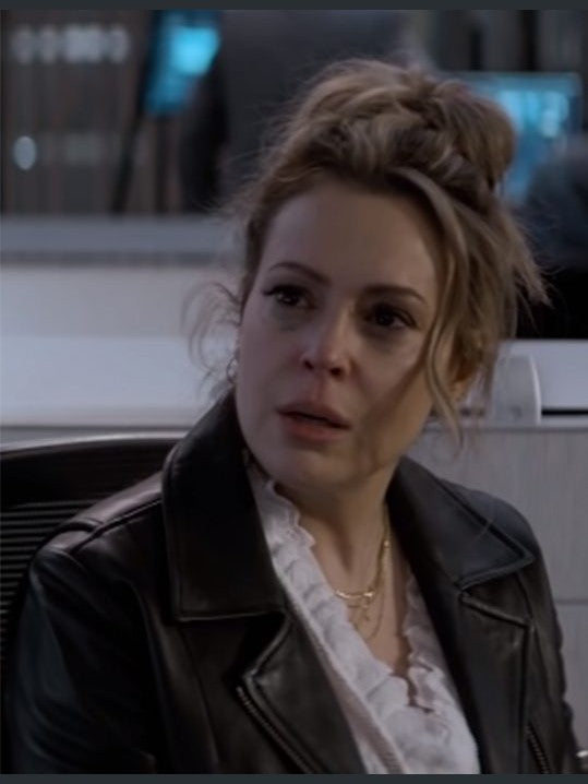 Brazen 2022 Alyssa Milano Leather Jacket