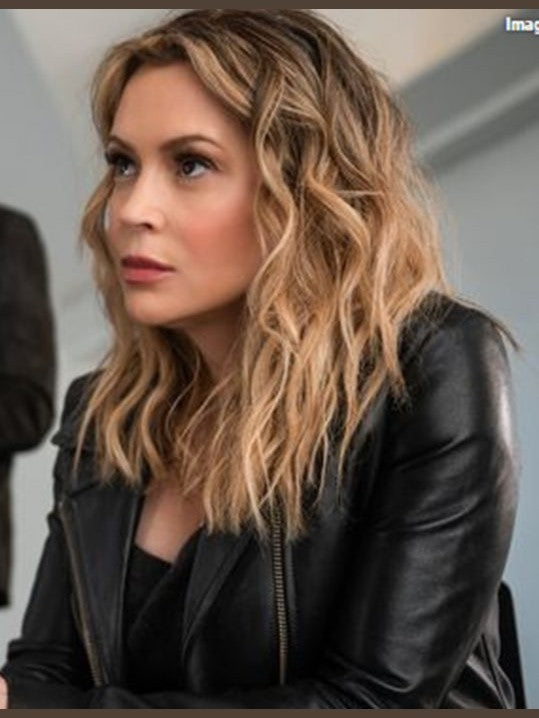 Brazen 2022 Alyssa Milano Leather Jacket