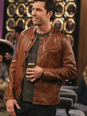 The Big Bang Theory Brown Leather Jacket