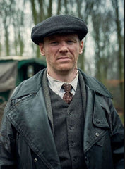 Brian Gleeson Peaky Blinders Leather Trench Coat