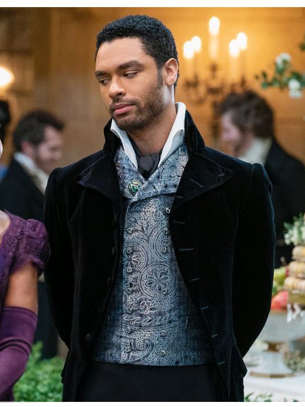 Bridgerton Simon Basset Black Tailcoat