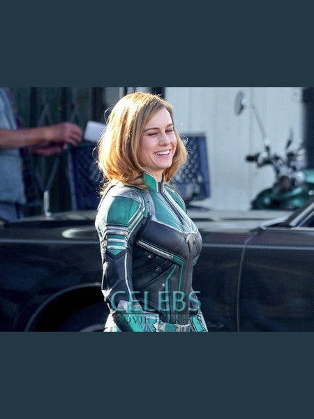 Brie Larson Captain Marvel Carol Danvers Jacket