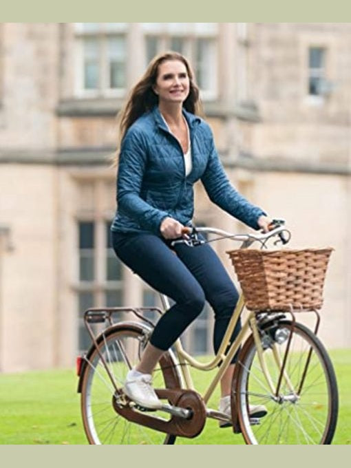 A Castle for Christmas Sophie Brown Puffer Jacket