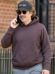 NYC Bradley Cooper Brown Hoodie