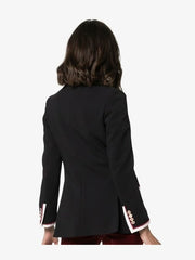 Camille Cottin Killing Eve Helene Black Wool Blazer
