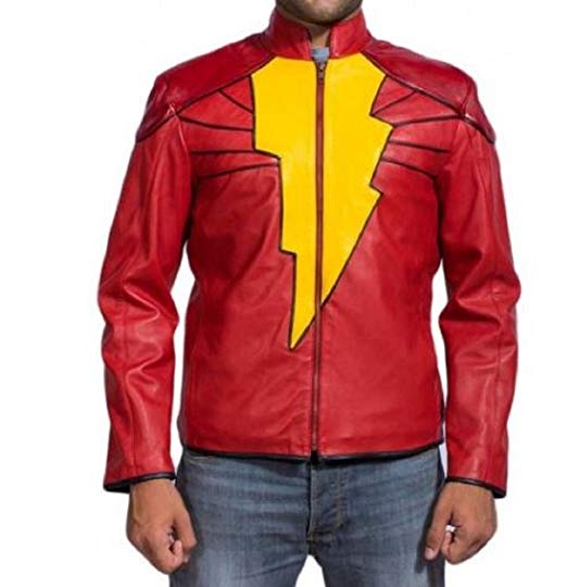 Shazam Captain Marvel Red Jacket
