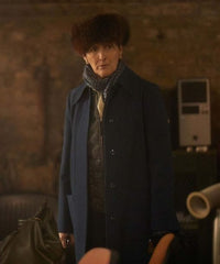 Carolyn Martens Killing Eve Fiona Shaw Blue Coat