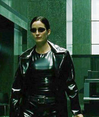 The Matrix 4 Trinity Leather Coat
