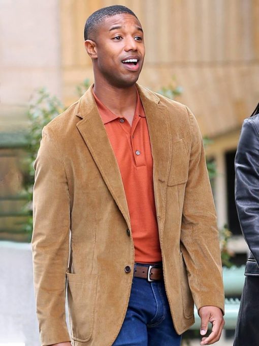 A Journal for Jordan Michael B. Jordan Brown Coat