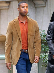 A Journal for Jordan Michael B. Jordan Brown Coat