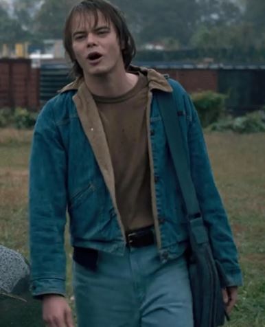 Stranger Things Jonathan Byers Blue Denim Jacket