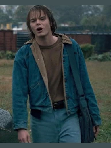 Stranger Things Jonathan Byers Blue Denim Jacket