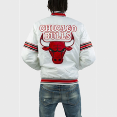 Chicago Bulls White Jacket