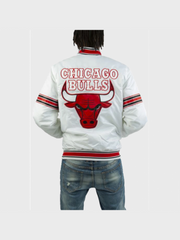 Chicago Bulls White Jacket