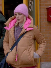 Sylvie Brett Chicago Fire Season 10 Kara Killmer Puffer Jacket