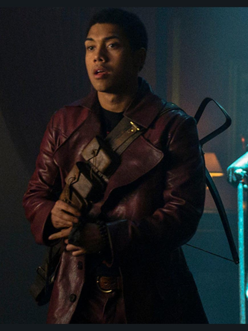Chilling Adventures of Sabrina Ambrose Spellman Maroon Coat