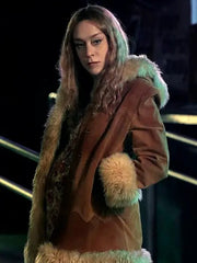 Russian Doll S02 Lenora Vulvokov Shearling Coat