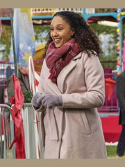 Christmas Comes Twice Tamera Mowry-Housley Coat