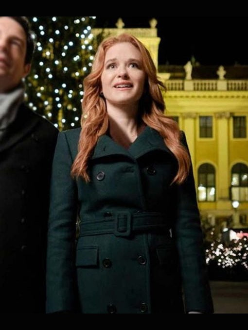 Christmas in Vienna Jess Waters Green Coat