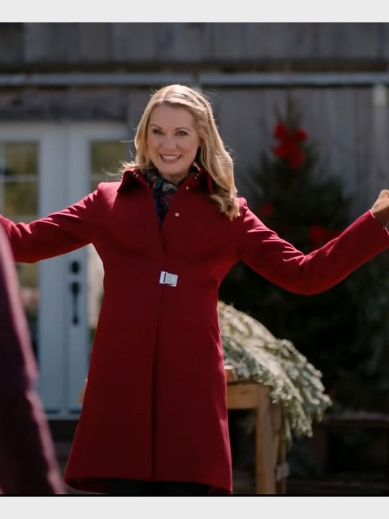 Christmas in Washington Emily Red Coat