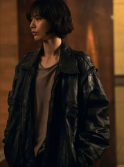 Climax Im Jin-ah Leather Jacket